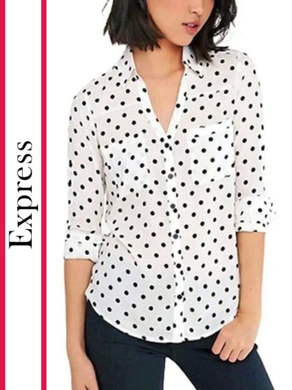 Express | Classic Polka Dot Original Portofino Shirt